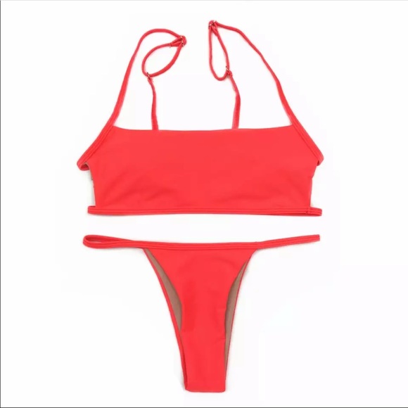 BellaVictoriaBoutique Other - Jimena- Caged Cheeky Bikini Set